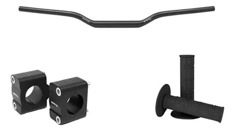 Manubrio Wr Naked Negro Pu Os Clamp Universal Wirtz