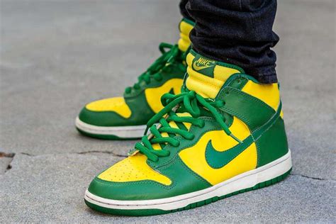 2003 Nike Dunk High Brazil Review