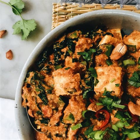 Tofu And Kale Creamy Korma Curry The Healthy Hunter