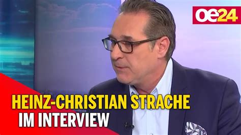 Fellner Live Heinz Christian Strache Im Interview Youtube