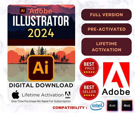 Adobe Illustrator For Macos Pre Activated Lifetime Etsy