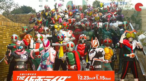 歴代仮面ライダー38人が一挙に集結！「the仮面 有名youtuber