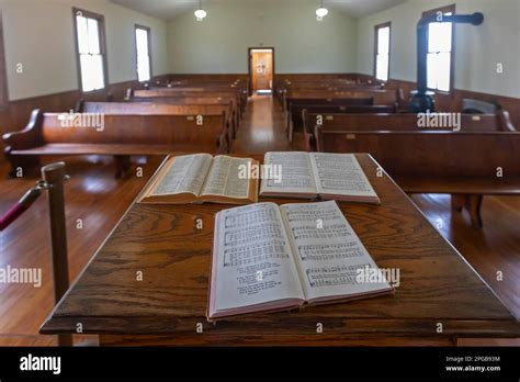 Beckley, West Virginia, Historic buildings are on display in the Coal Camp at the Beckley ...