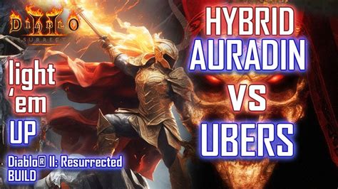 Auradin Holy Fire Paladin Vs Ubers Build Speed Record In Diablo 2 Resurrected Youtube