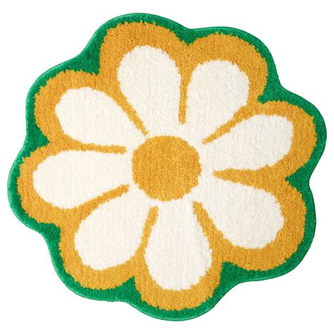 KÄRRKNIPPROT tapis de bain motif floral multicolore 65 cm IKEA