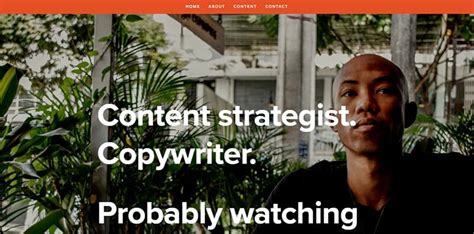 Copywriting Portfolios Websites Inspiring Examples