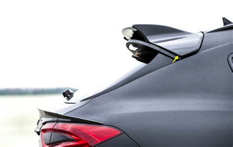 For Maserati Levante Carbon Fiber Roof Spoiler Tail Lip Wing