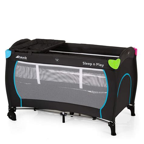 Hauck Sleep 'n Play Center Travel Cot with folding mattress, bassinet ...