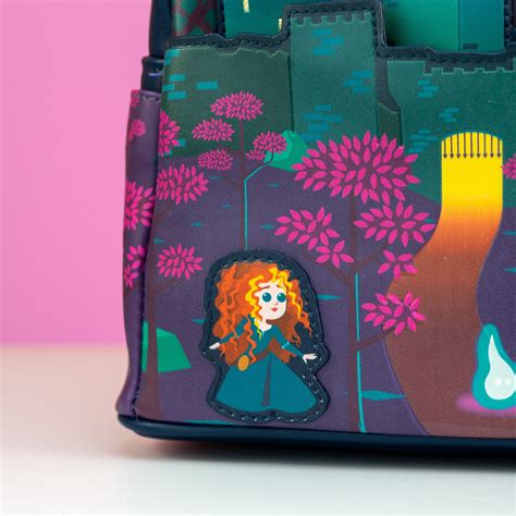 Loungefly X Disney Pixar Brave Princess Castle Mini Backpack Geekcore