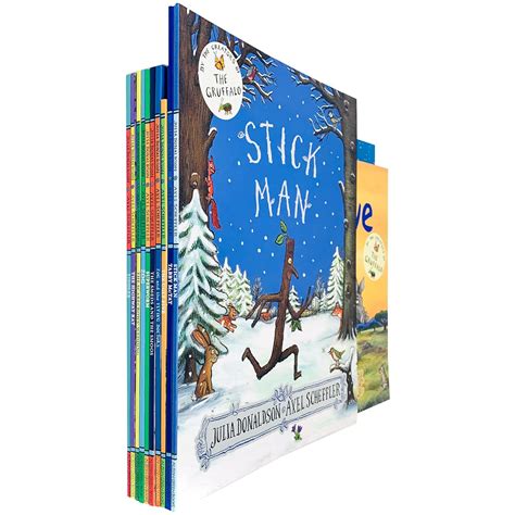 Julia Donaldson Early Readers 10 Books Collection Set Tiddler Stick