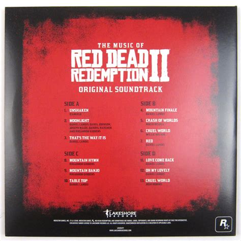 Red Dead Redemption: Red Dead Redemption 2 Soundtrack (Colored Vinyl) – TurntableLab.com