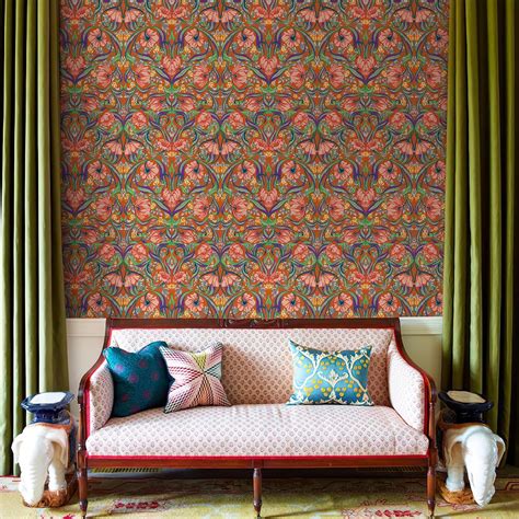 Simon Siff Vintage Floral Wallpaper Peel And Stick Wallpaper Removable