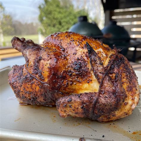 Rotisserie Chicken Grillin With Dad