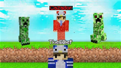 MINECRAFT PERO UN CAZADOR ME PERSIGUE Minecraft YouTube