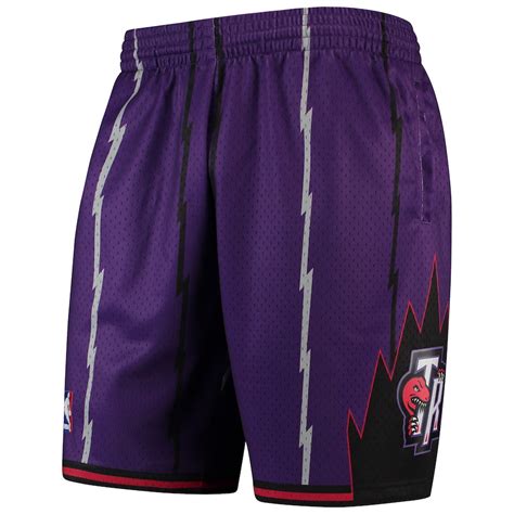 Mitchell And Ness Toronto Raptors Purple Hardwood Classics Team Swingman