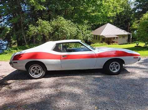 Amc Javelin Coupe White Rwd Automatic No Reserve For Sale