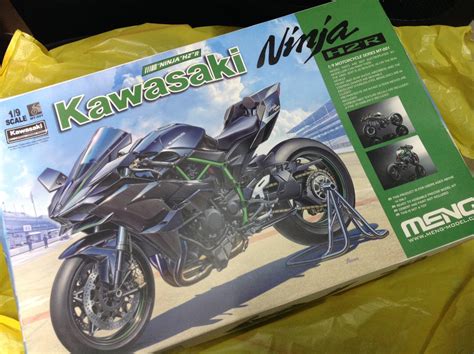 Meng Model カワサキh2r、製作開始 Kwn的模型工房