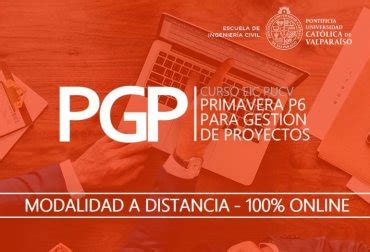 Curso Primavera P Para Gesti N De Proyectos Pontificia Universidad