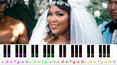 Truth Hurts By Lizzo I Just Took A Dna Test Tiktok Piano Letter Notes