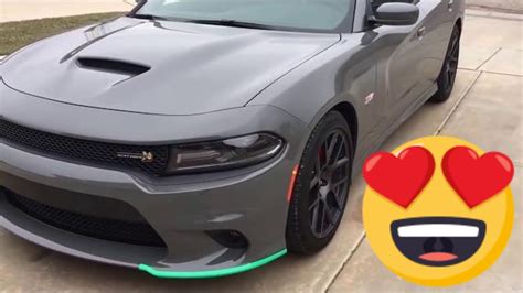 Dodge Charger Scat Pack Warm Start Destroyer Grey Youtube