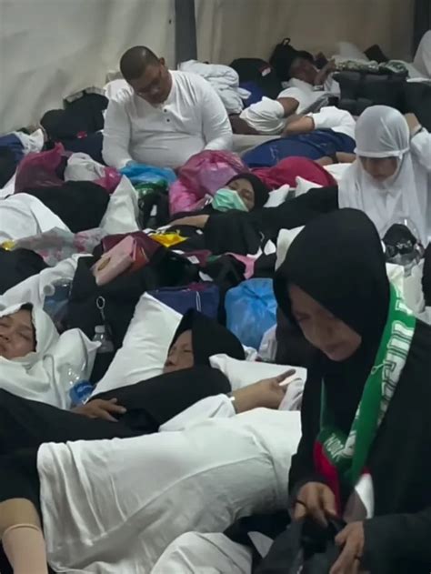 Jemaah Haji Asal Kota Bogor Keluhkan Kondisi Tenda Di Mina Diduga Over