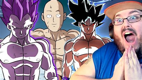 Goku Vs Saitama Part 6 I Fan Animation I One Punch Man Vs Dbz Reaction Youtube