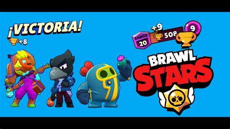 SUBIENDO A CROW A 500 COPAS BRAWL STARS YouTube