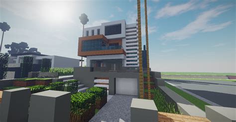 Modern House (Map + Schematics) Minecraft Map