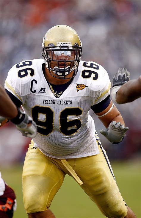 BLACKSBURG VA SEPTEMBER 30 Defensive Tackle Joe Anoai 96 Of The