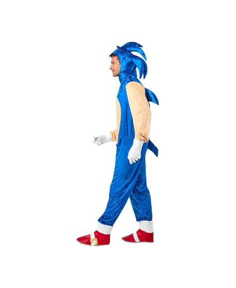 Disfraz De Sonic Deluxe Adulto