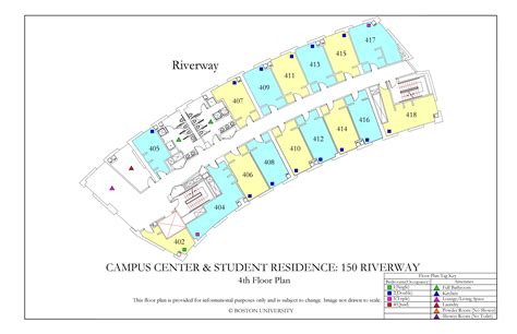 Commonwealth Ave Floor Plan Housing Boston University