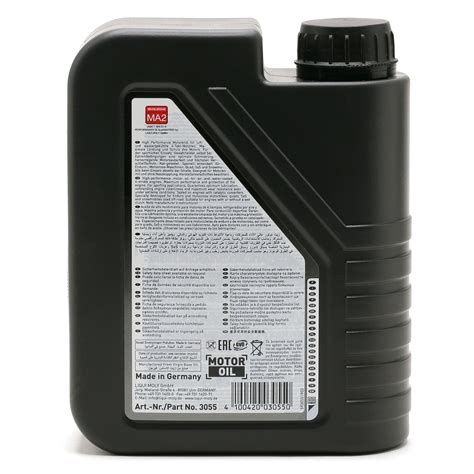 Liqui Moly 3055 Motorbike 4T 10W-40 Offroad 1l Motorrad Motoröl Flasche ...