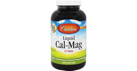 Carlson Liquid Cal Mag 250 Softgels Find At Klarna