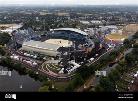 A General View Of The Alexander Stadium In Birmingham Ahead Of The