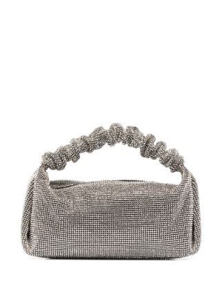 Alexander Wang Scrunchie Crystal Embellished Bag Farfetch