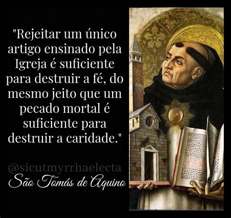 Frases De Santo Tom S De Aquino Sobre Dios La Educaci N Y La Fe