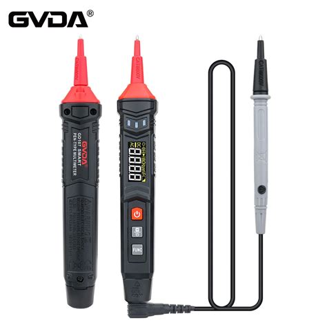 Gvda Digital Pen Type Multimeter True Rms Multi Meter Smart Dc Ac