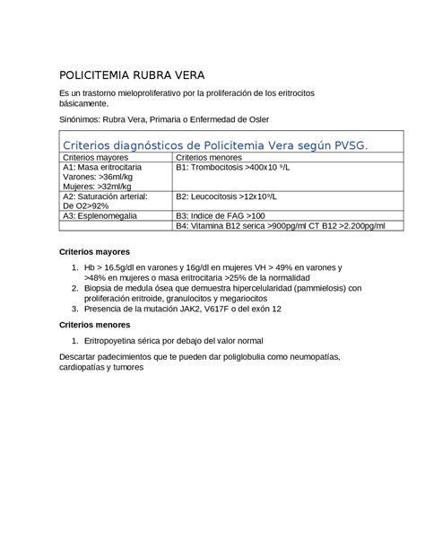 Pletora Facial Policitemia Vera 2