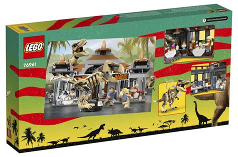 Lego Jurassic Park 2023 Lannonce Officielle Des Sets 30e Anniversaire Hellobricks