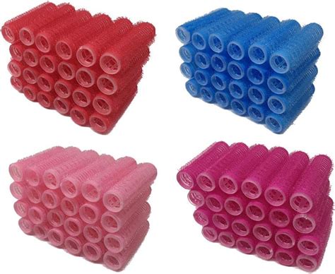 Pack Of 24 Self Grip Mini Small Hair Curlers Vented Rollers Pro Salon Hairdressing