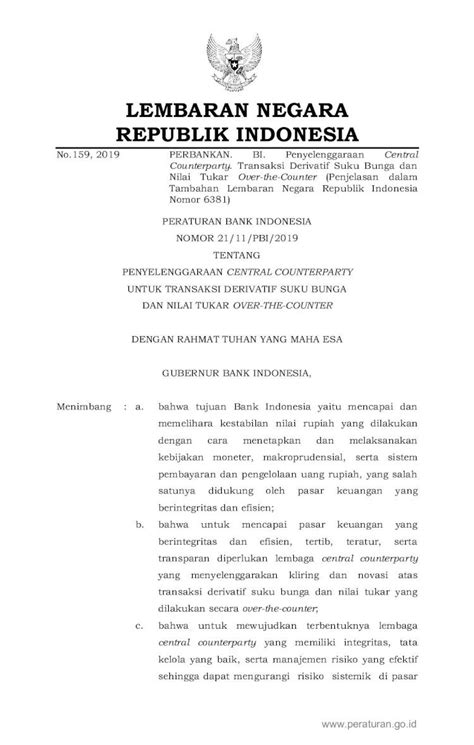 PDF LEMBARAN NEGARA REPUBLIK INDONESIA 2019 9 19 LEMBARAN