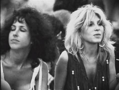 Grace Slick And Best Friend Sally Mann At Woodstock 1969 Grace Slick