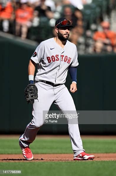 Eric Hosmer Of The Boston Red Sox Plays First Base Against The News