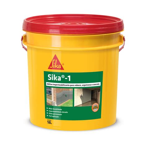 Sika 1 Aditivos Impermeabilizantes