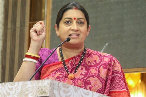 Rahul Gandhi Has Links With Terror Outfit PFI Smriti Irani Says In