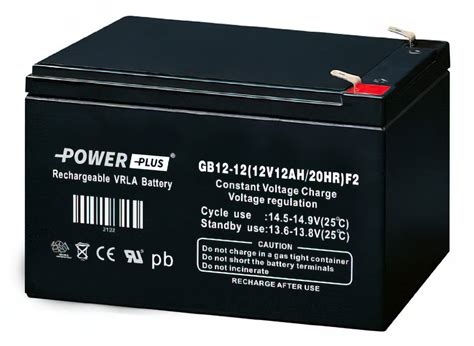 Power Plus Agm Batteri V Ah Voltpower