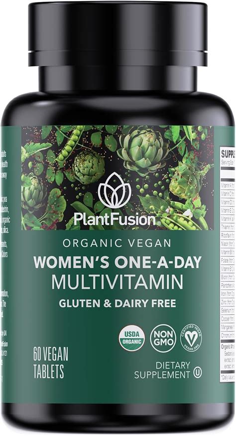 Amazon PlantFusion Organic Multivitamin For Women One Daily