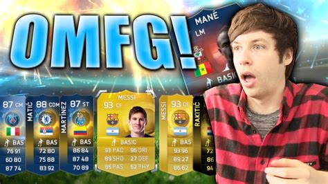 MESSI PACKED TWICE IN TEAM OF THE SEASON TOTS FIFA 15 PACK