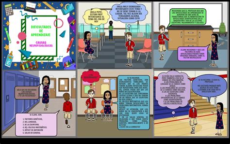 Dificultades De Aprendizaje Storyboard Por Maritza56144