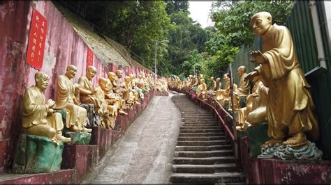 4KWalking With 10 000 Buddhas Shatin Hong Kong Ten Thousand